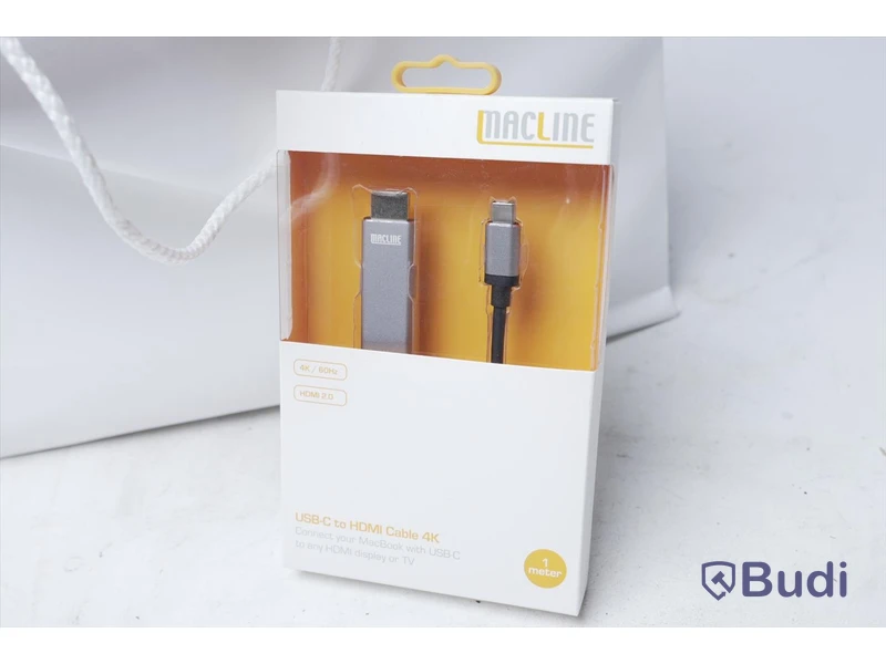 Adapter 19st - MacLine USB-C to HDMI Cable 4K 1m.