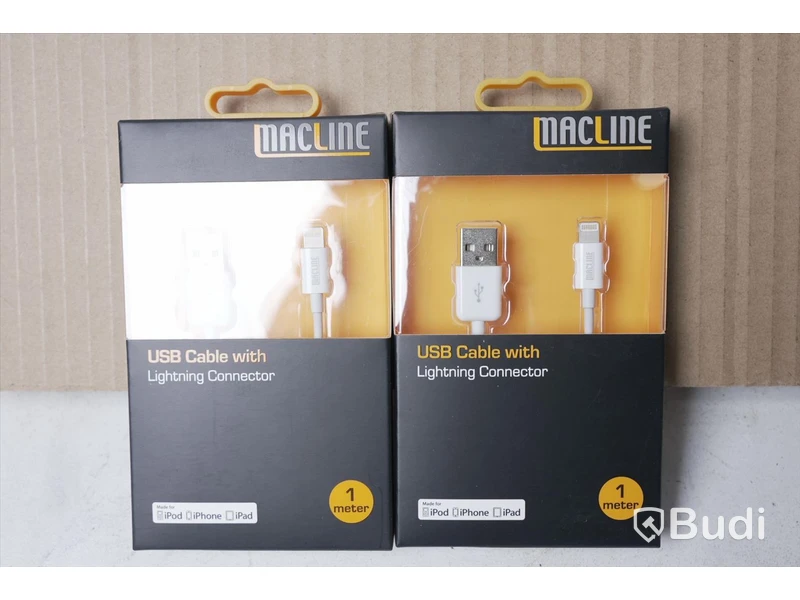 Lightning kablar 40st - MacLine USB Cable with Lightning Connector 1m