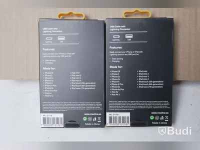 Lightning kablar 28st - MacLine USB Cable with Lightning Connector 1m