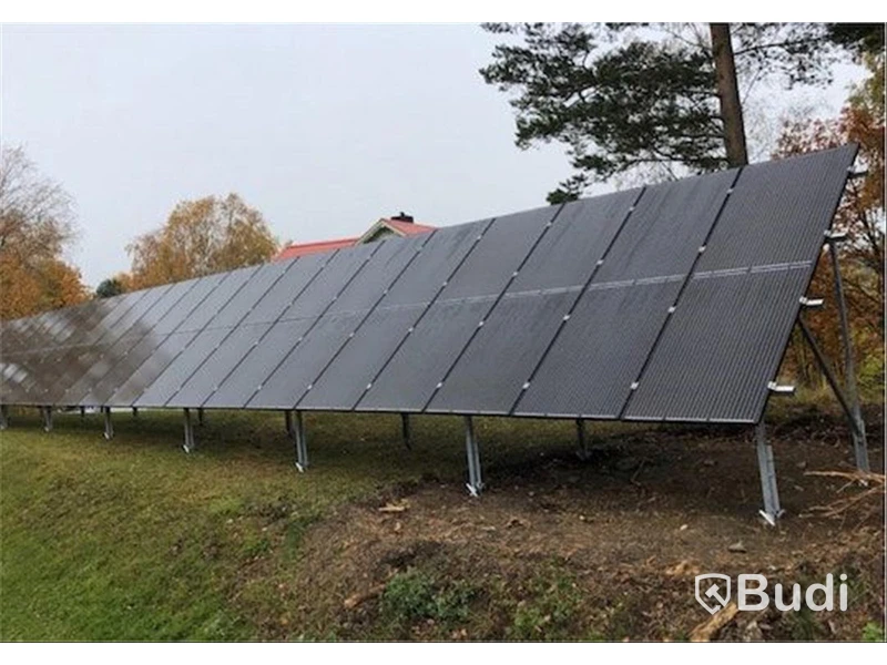 Solcellspaket för markmontage 20 kW ON-grid