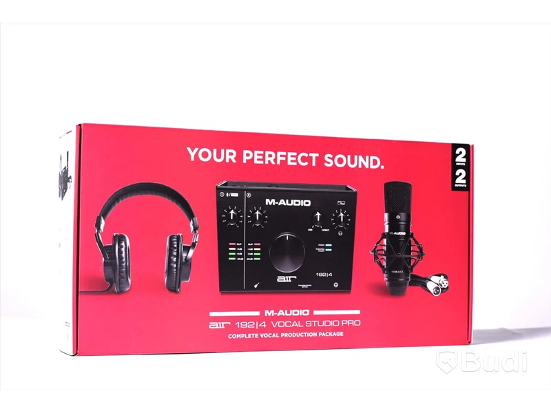 Inspelningskit - M-Audio Air 192-4 Vocal Studio Pro. Ny, Obruten förpackning.
