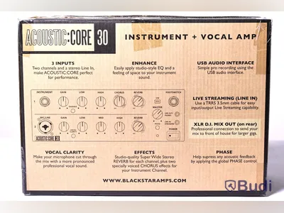 Förstärkare - Blackstar Acoustic:Core 30. Nypris ca 3000 kr. Ny, Obruten förpackning.