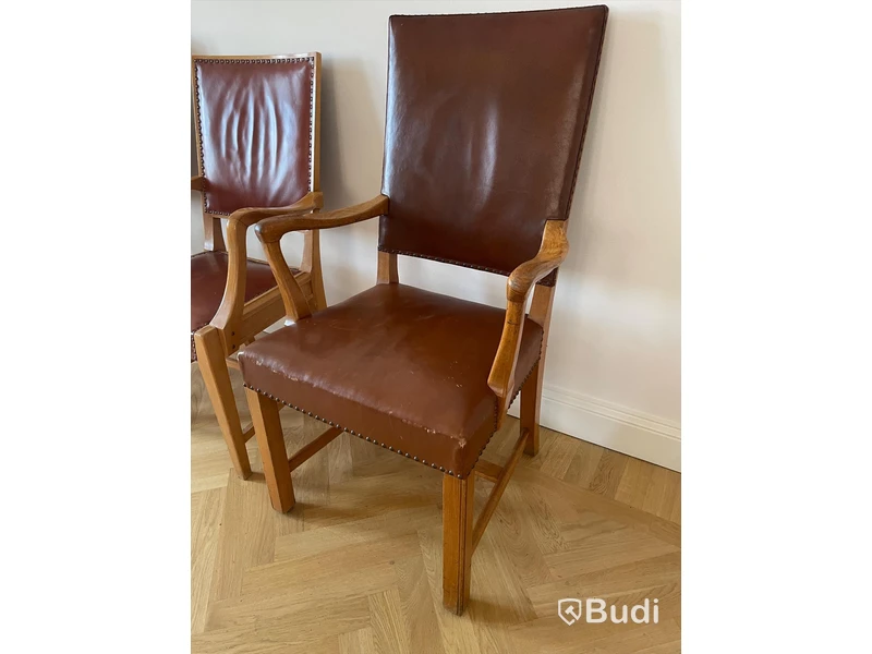 3st Karmstolar med skinnsits H102-110cm