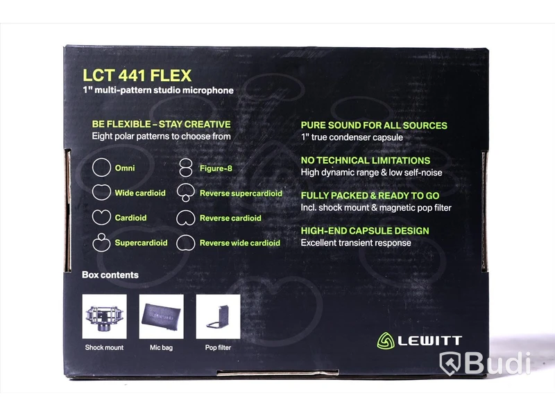 Mikrofon - Lewitt LCT 441 Flex. Nypris ca 4500 kr. Ny.
