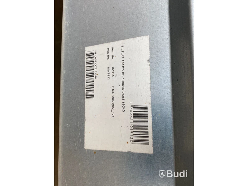 Släpvagn Thule Fs1425650u | 2012