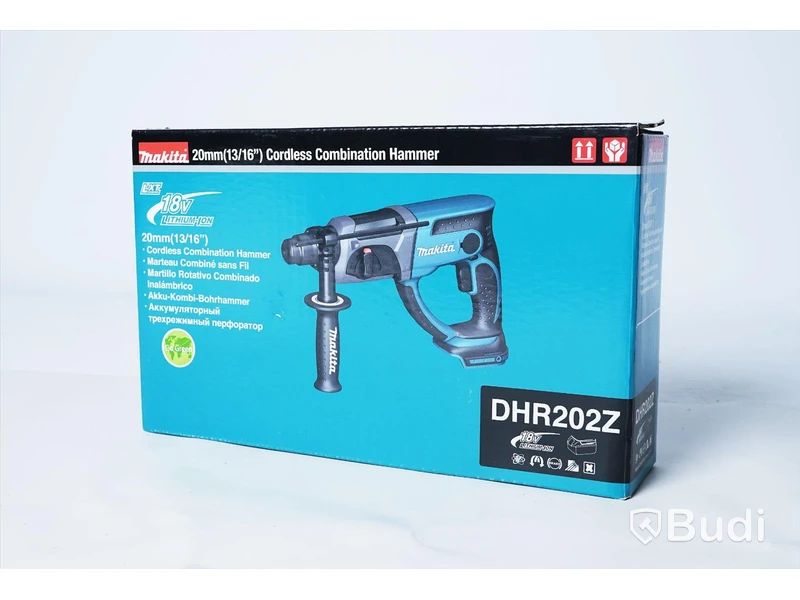 Borrhammare - Makita DHR202Z Cordless Combination Hammer. Ny, Obruten förpackning. Ord. pris ca: 1900 kr. OBS! utan batteri och laddare