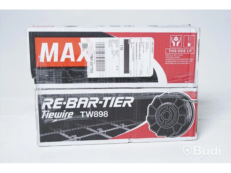 Najtråd - Max TW898 Rebar Tie Wire. Nypris ca: 2000kr.