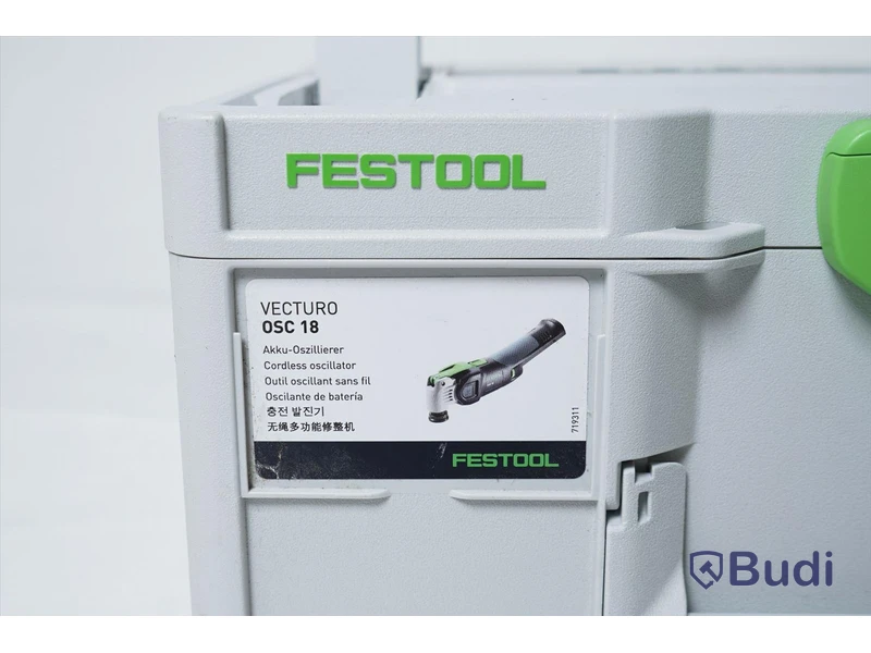 Multiverktyg - Festool Vecturo OSC 18 E inkl. batteri och förvaringslåda