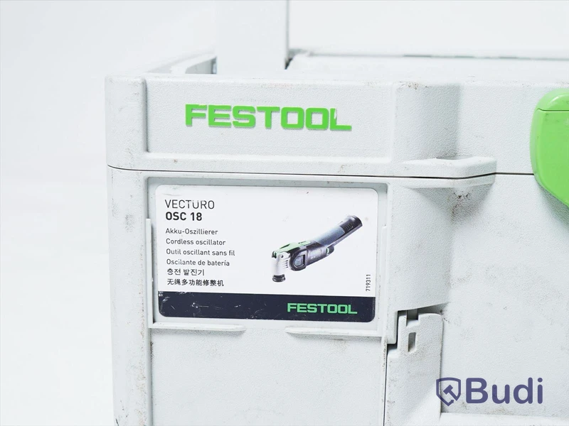 Multiverktyg - Festool Vecturo OSC 18 E inkl. batteri och förvaringslåda