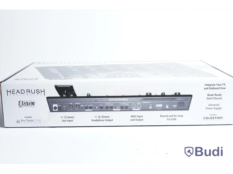 Multieffekt - Headrush Pedalboard, NY. Nypris ca 10500kr