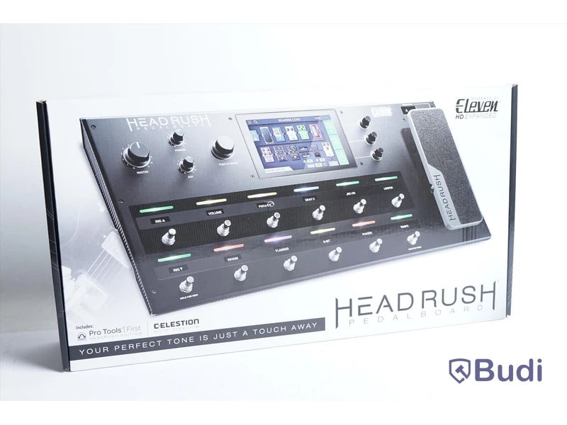 Multieffekt - Headrush Pedalboard, NY. Nypris ca 10500kr