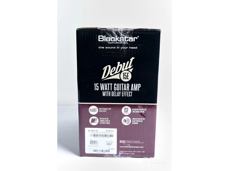 Förstärkare - Blackstar Debut 15E. Nypris ca 1000kr