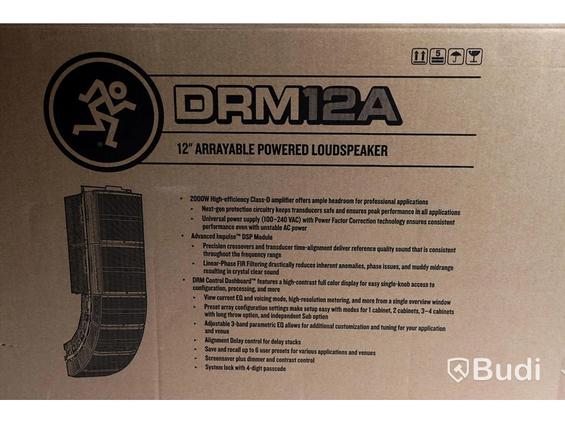 Högtalare - Mackie DRM12A. Nypris ca 27000kr