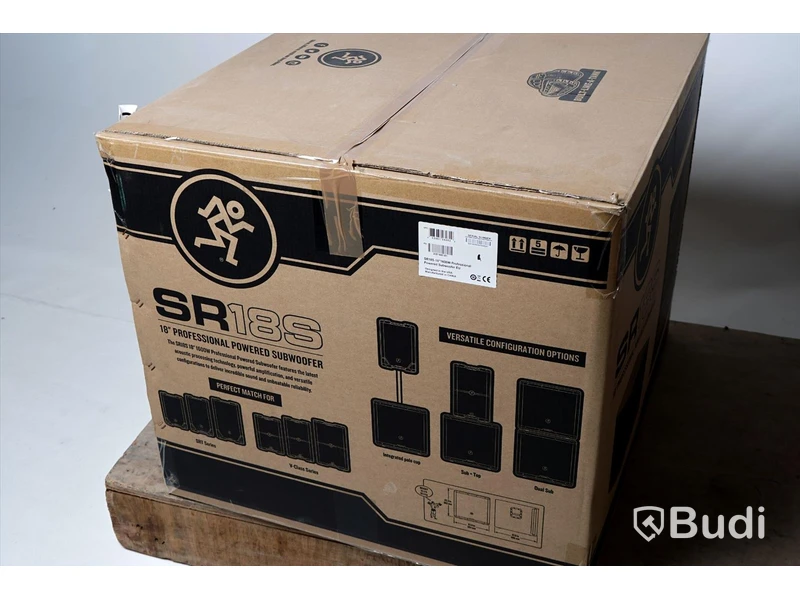 Subwoofer - Mackie SR18S. Nypris ca 12000kr