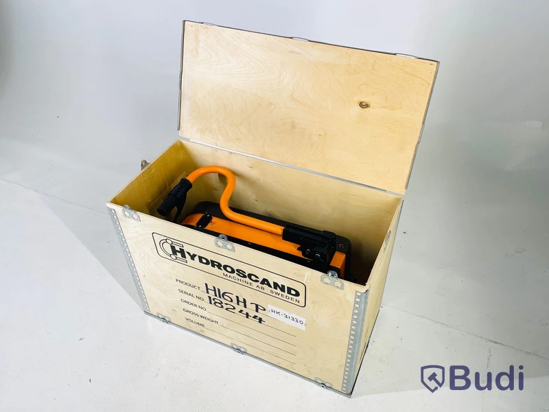 Slangpress, portabel Hydroscand H16HP, Ord. pris inkl. moms: ca 15000 kr.
