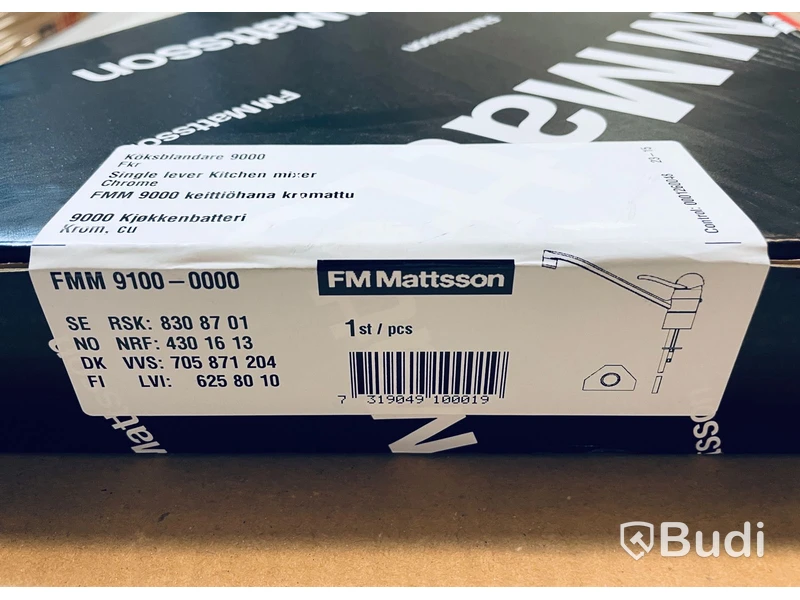 Köksblandare FM Mattson 9000 krom, Ord. pris inkl. moms: ca 2000 kr