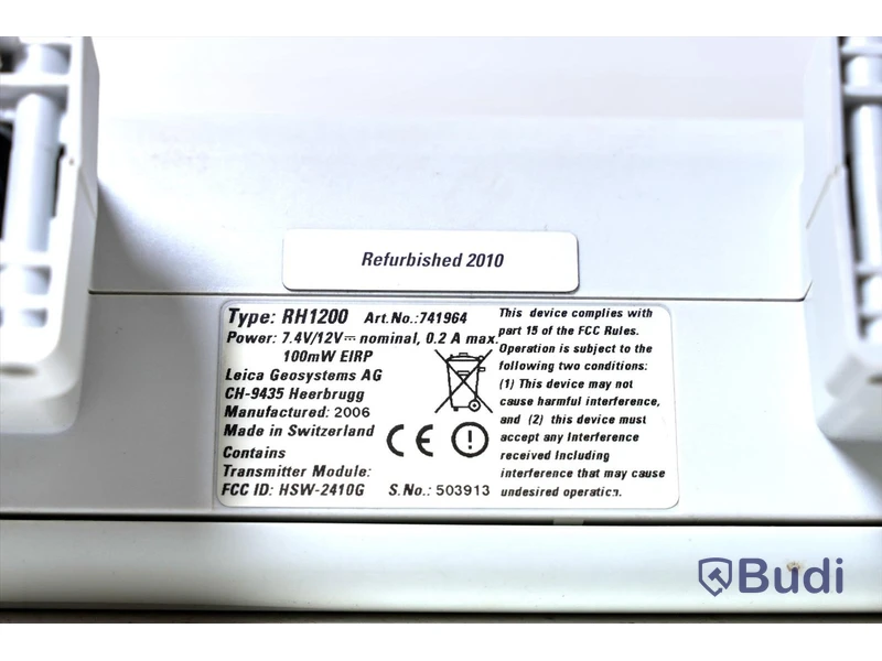 Radiohandtag 2 st - Leica RH1200 tillverkade -06 &-09
