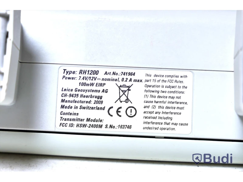 Radiohandtag 2 st - Leica RH1200 tillverkade -06 &-09