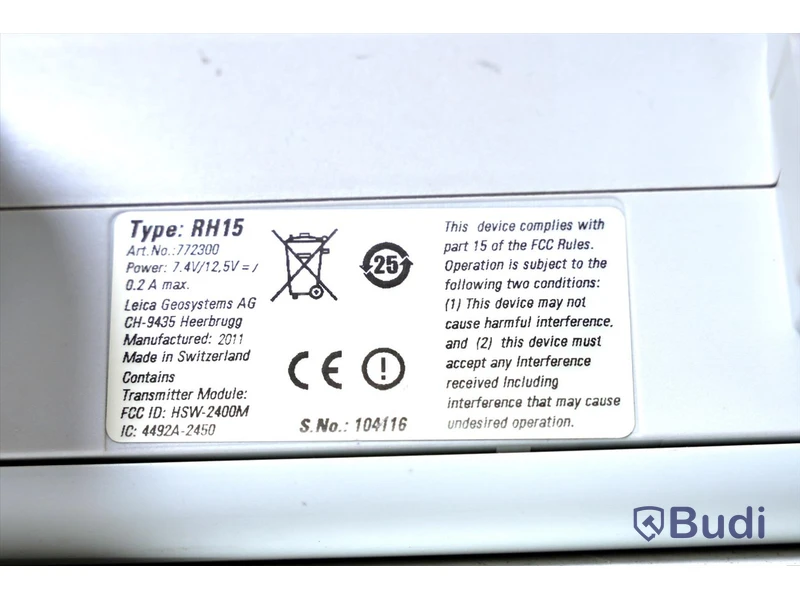 Radiohandtag med bluetooth 2 st - Leica RH15 & RH16 tillverkade -11 &-13
