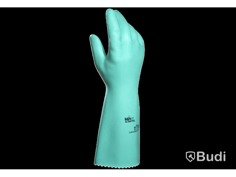 1 st  3-pack NITRILHANDSKE 377 STL 9 , Märke: MAPA, Artno: 51 087 ,  ord. pris ca: 1120 kr