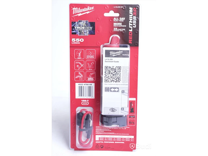 Inspektionslampa 3st - Milwaukee L4 SL550 301