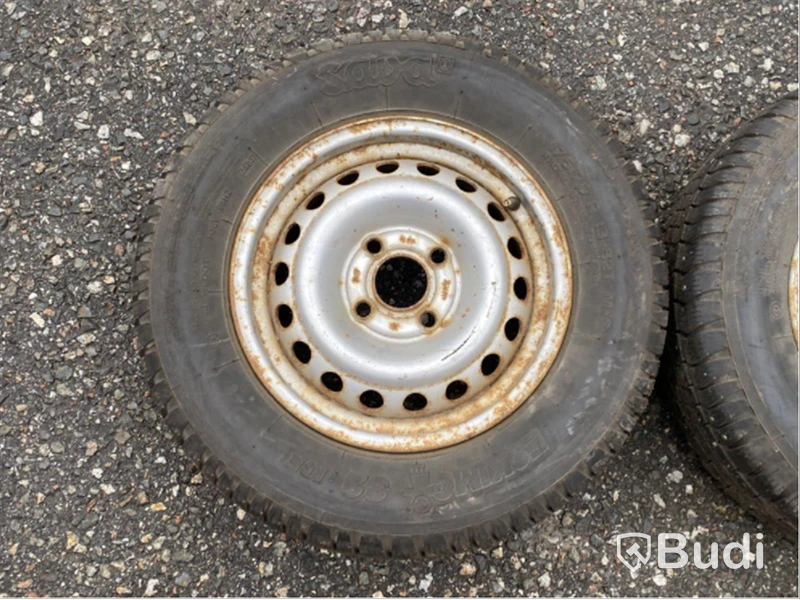 Dubbade släpvagnshjul 175/70R13 - 2 st