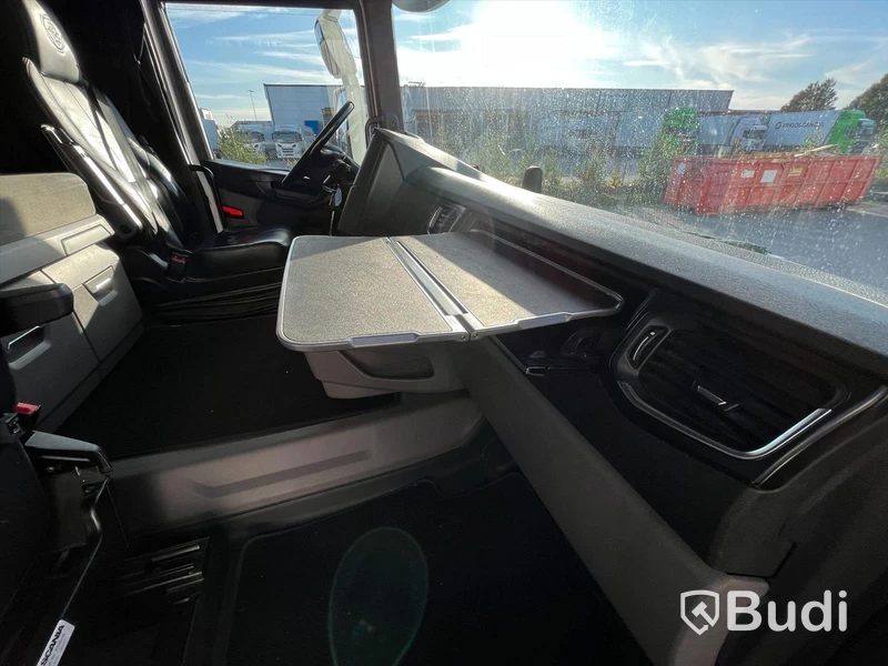 Lastbil Scania R410 4x2 - 2017 | SKAB-skåp med öppningsbarsida och baklyft | VBG