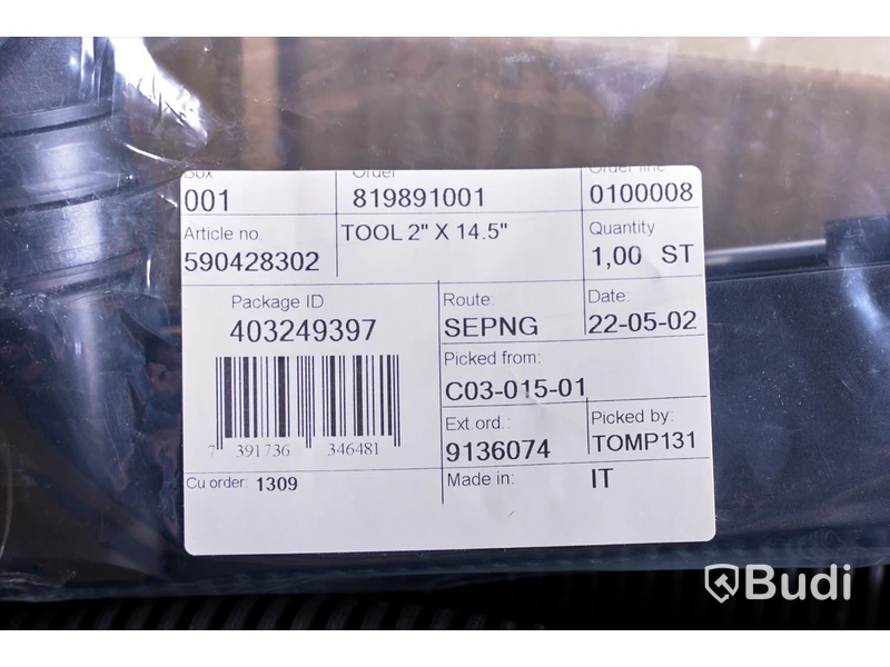 Dammsugarslang - Husqvarna Suction Hose Assy Spare Part. Ny.