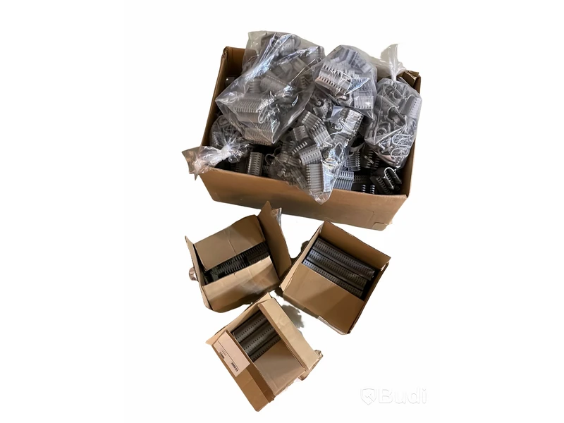 Parti  Uponor Tacker Rörclips 55mm, ca 8 kg. Totalt ord. pris inkl moms: ca 5000kr