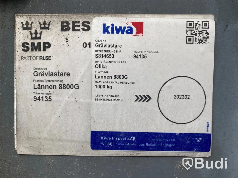 Grävlastare Lännen 8800 G -2010