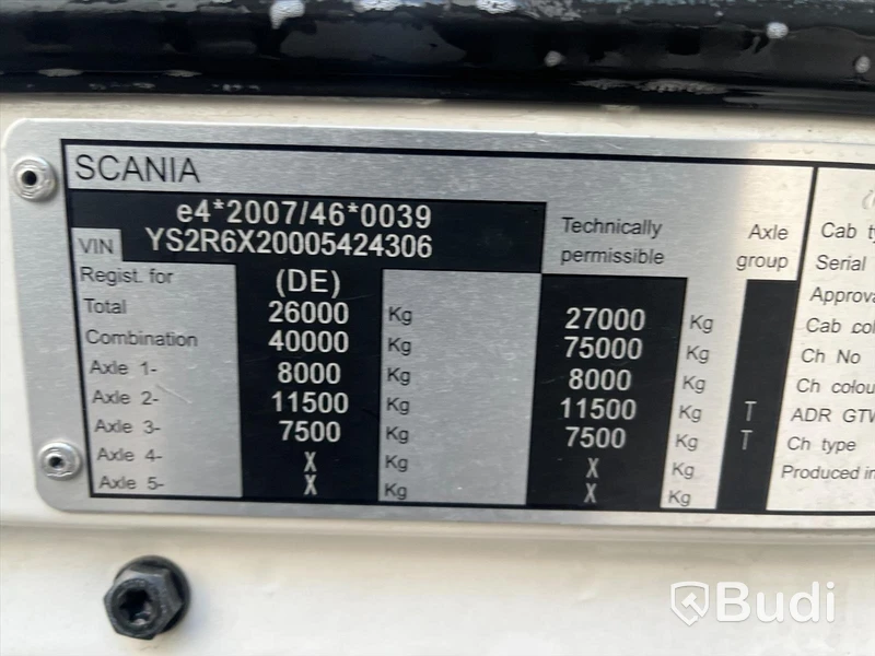 Lastbil | Scania R520-2016 | 6x2 | 16.4 | Automat | 520hk | Nybesiktigad