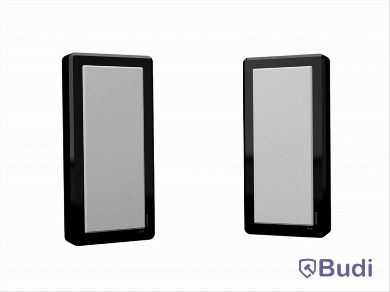 2st DLS Flatbox M-One on-wall högtalare i pianosvart,  Ord.pris: 16990 kr