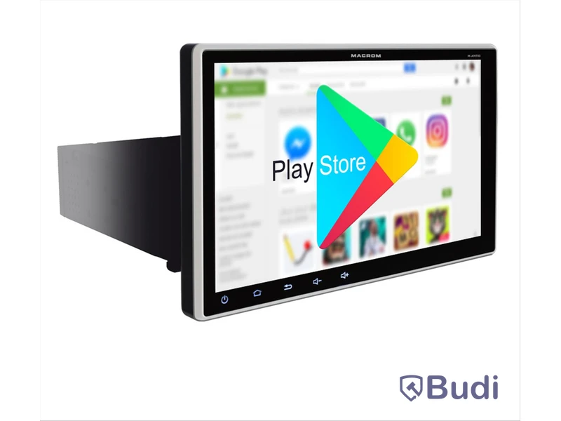 Macrom M-AN900 9\" bilstereo med Android 10 och Bluetooth Ord. Pris: 4990 kr