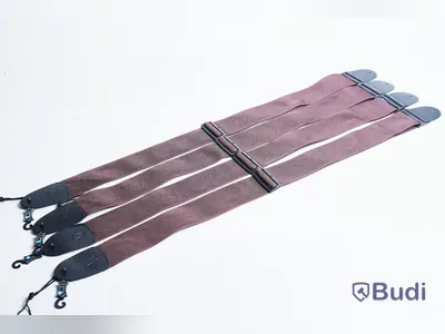 Axelband 4st - Levys M8P3-BRN