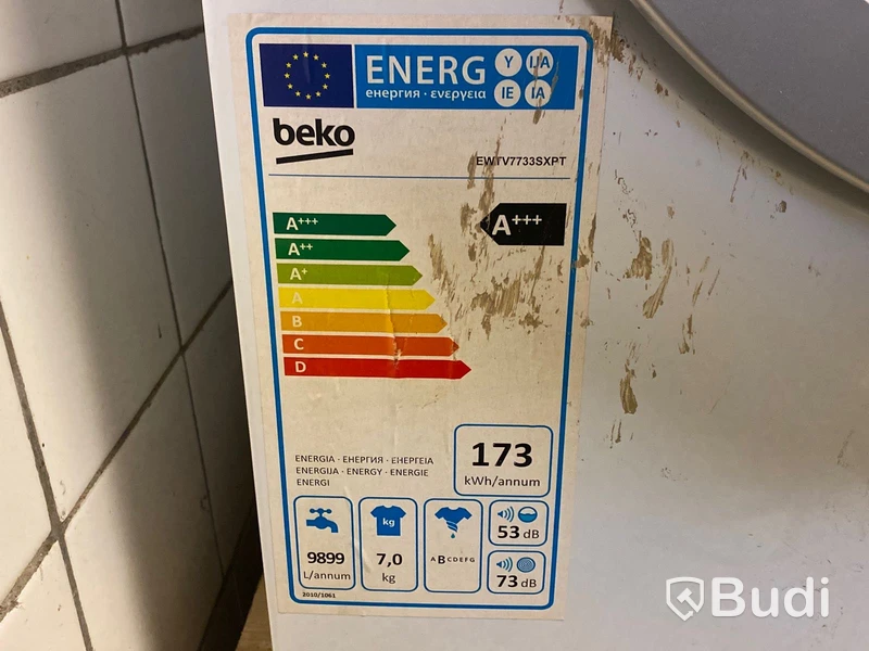 Tvättmaskin Beko EWTV7733SXPT