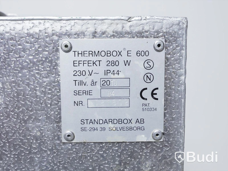 2 st Värmeboxar - Thermobox E600,