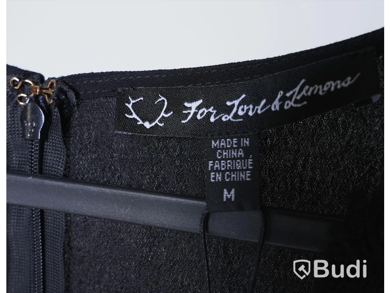1 st NY Jumpsuit - For Love and Lemons, stl M, svart, ord. pris ink. moms ca: 3500 kr