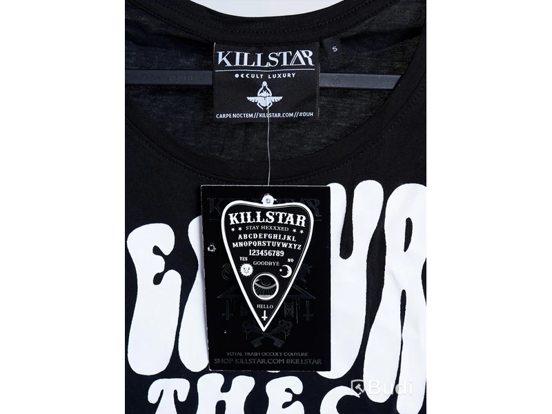 1 st NY t-shirt, dam - Killstar, stl S, svart, ord. pris ink. moms ca: 589 kr