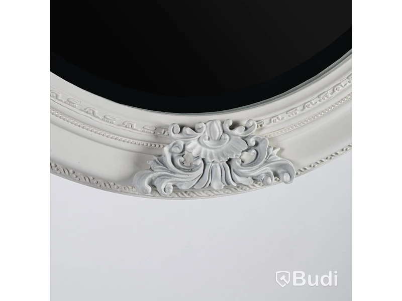 2 st NYA Rund Spegel 63x73cm Vit Ord. pris ink. moms: Pris: 796kr/st. Totalt värde: 1592 kr ink. moms