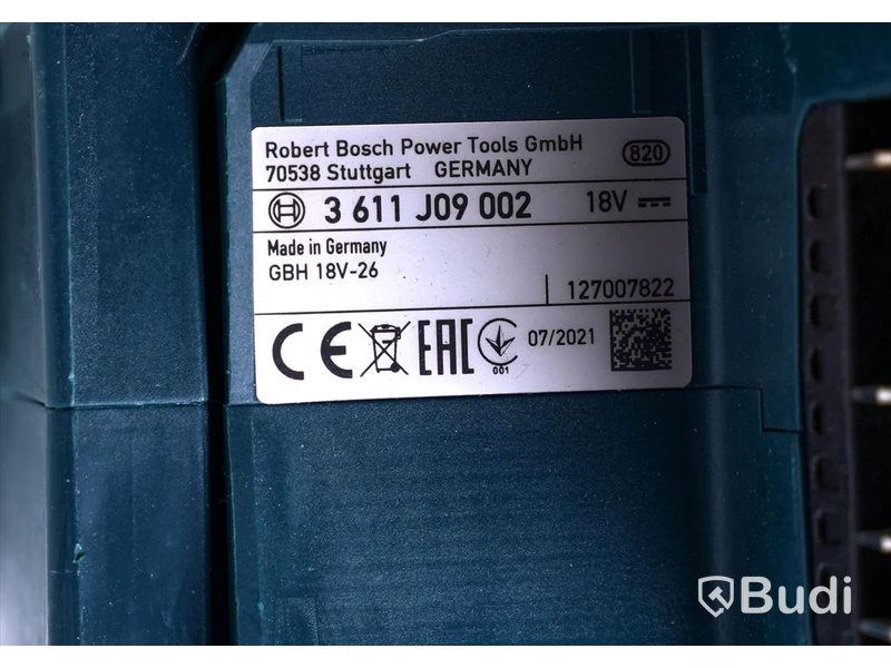 Borrhammare - Bosch GBH 18V-26.