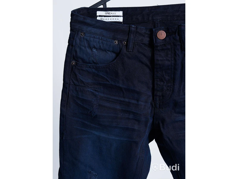 1 par NYA jeans, herr - One Teaspoon Man, stl 28, mörkblå denim, ord. pris ink. moms ca: 1429 kr