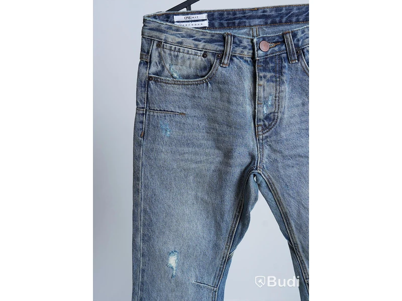1 par NYA jeans, herr - One Teaspoon Man, stl 32, ljusblå tvättad denim, ord. pris ink. moms ca: 1429 kr