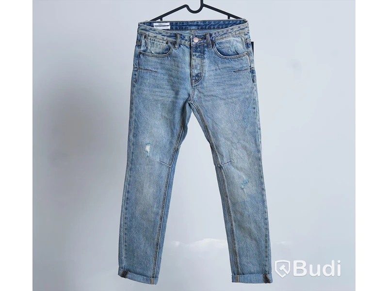 1 par NYA jeans, herr - One Teaspoon Man, stl 32, ljusblå tvättad denim, ord. pris ink. moms ca: 1429 kr