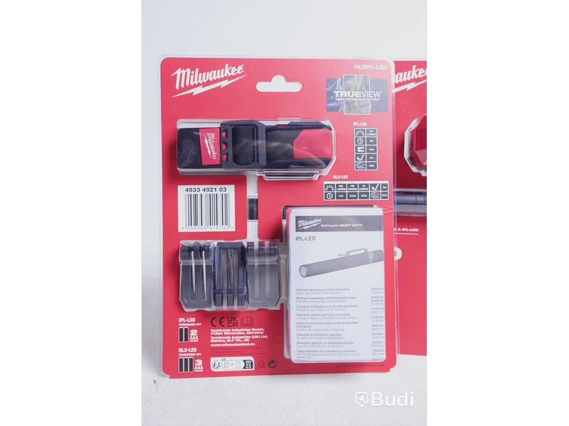 Pannlampa 3st - Milwaukee HL2 LED