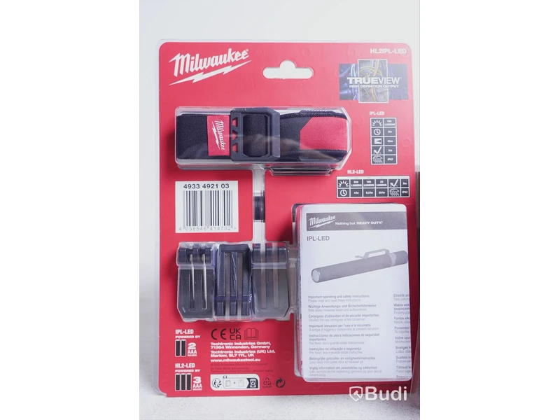 Pannlampa & Laserpekare - Milwaukee HL2 LED (2), Milwaukee IPL-LED (1)