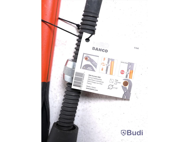 1 st NY Rörtång - Bahco 144 spännvidd 110mm, totalt ord pris ink moms ca: 2000 kr