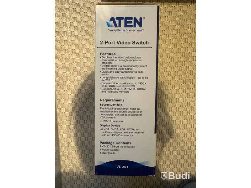 ATEN switch, extender, videosplitter