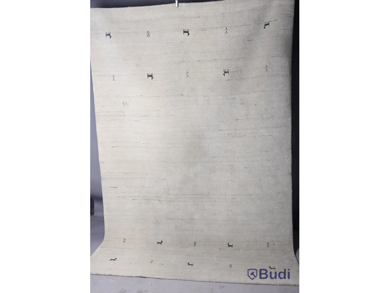 Matta - CarpetVista. Handmade. Vit 190 x 285 cm.