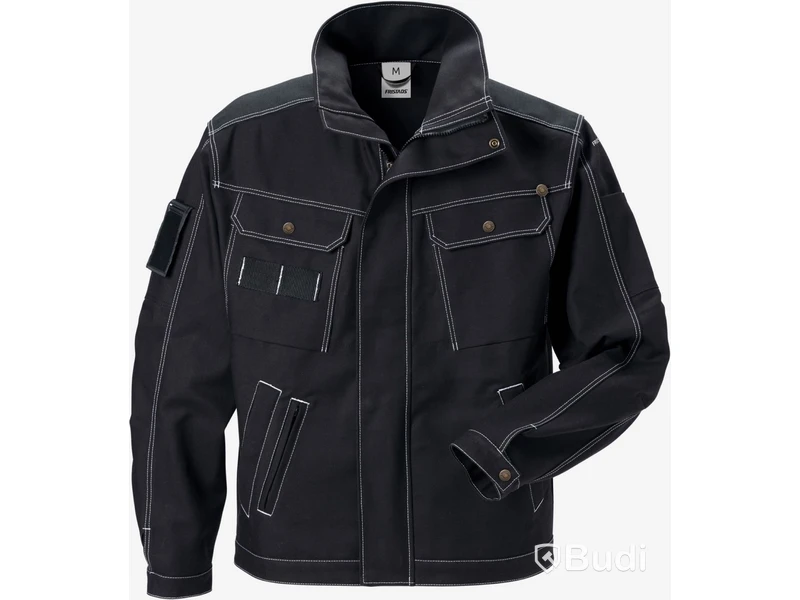 2 st JACKA NYA herr stl XXXL svart, märke: FRISTADS, art. Nr: 100304, 451 FAS, totalt ord. pris ca: 3400 kr