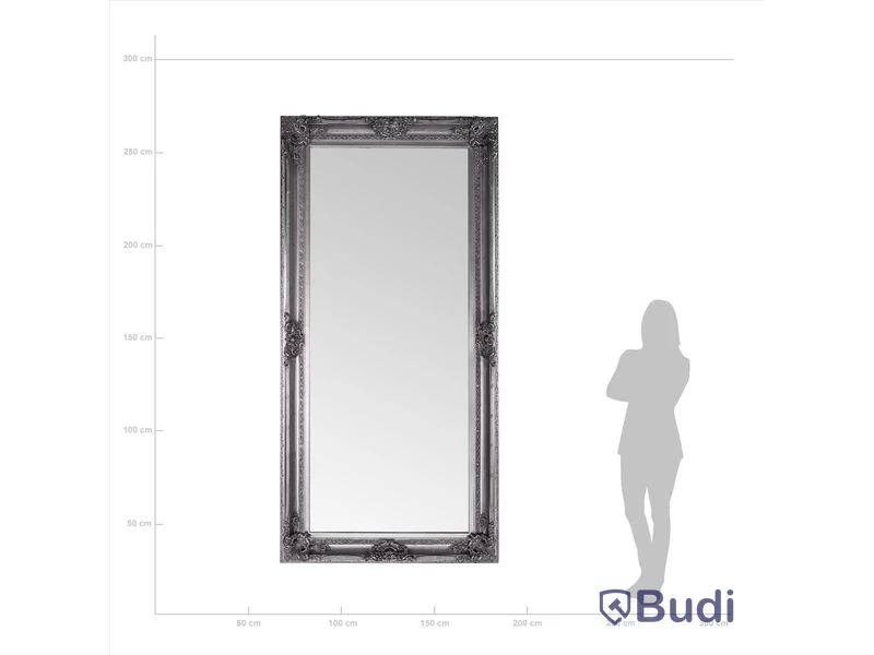 1 st NY Stor Helkroppsspegel 120x240cm Silver King Ord. Pris: 4477 kr